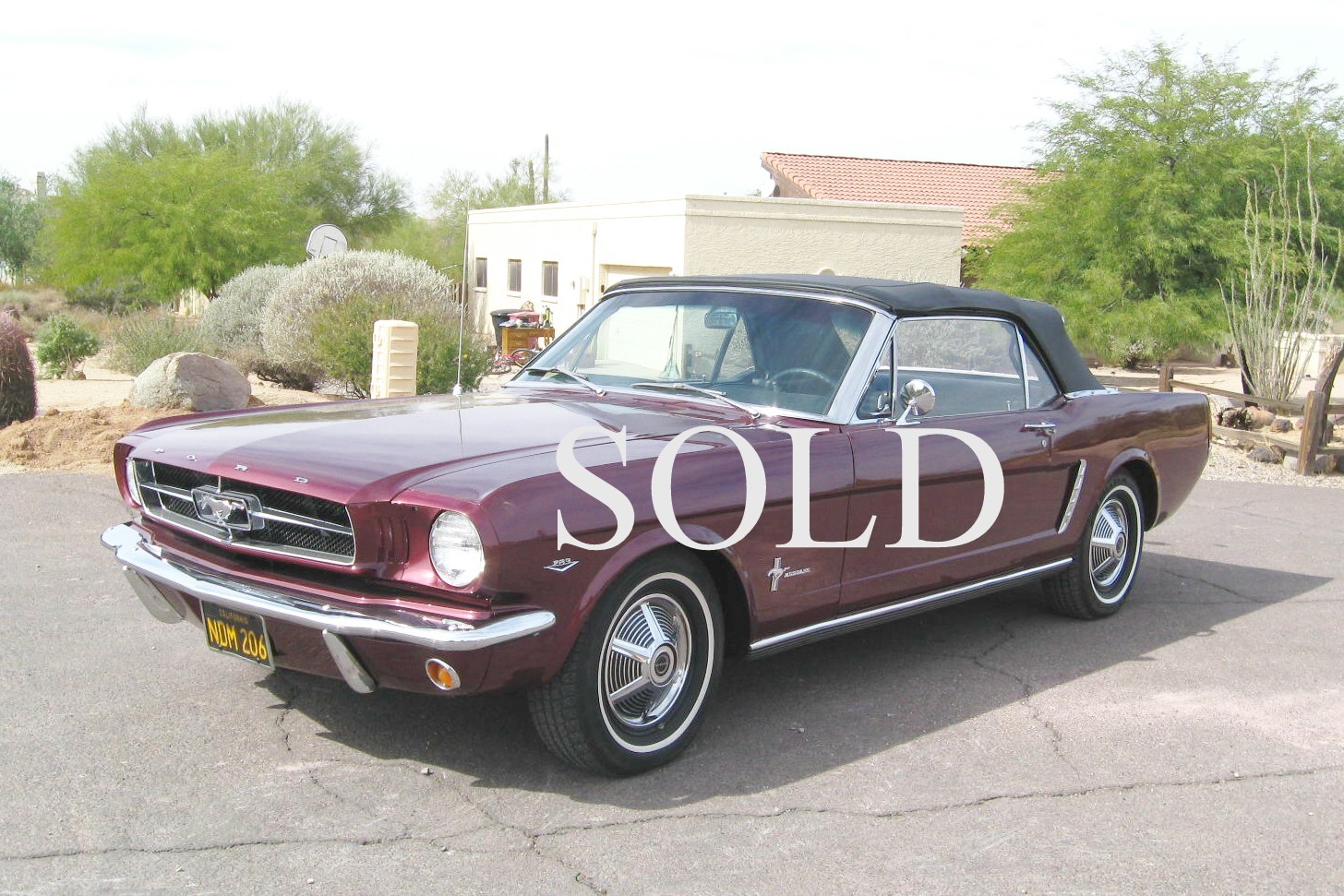 '65 Bergundy Fastback